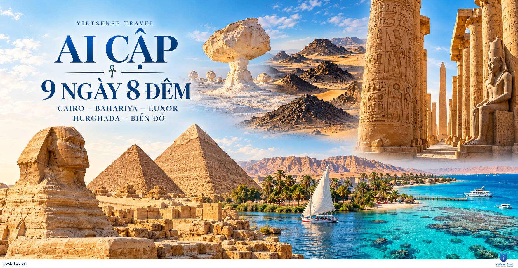 Tour Ai Cập 9 ngày 8 đêm - Ảnh 1
